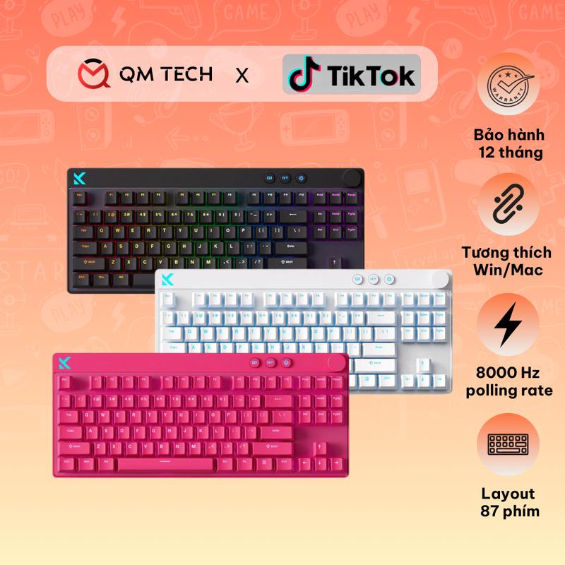 NEW - LIKENEW Bàn phím Mchose Mix 87 - QMTECHSTORE
