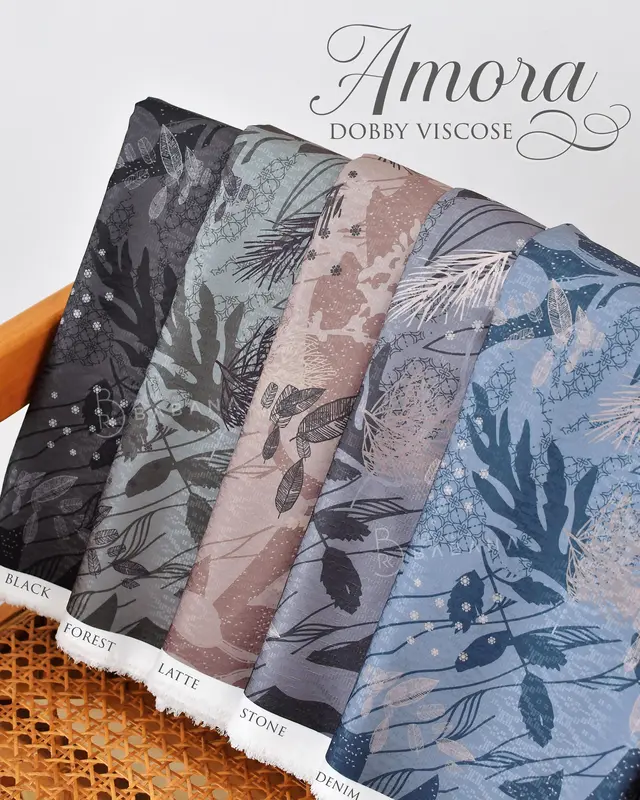 Babana Kain Louisa Luxury Dobby Viscose Gradasi 5