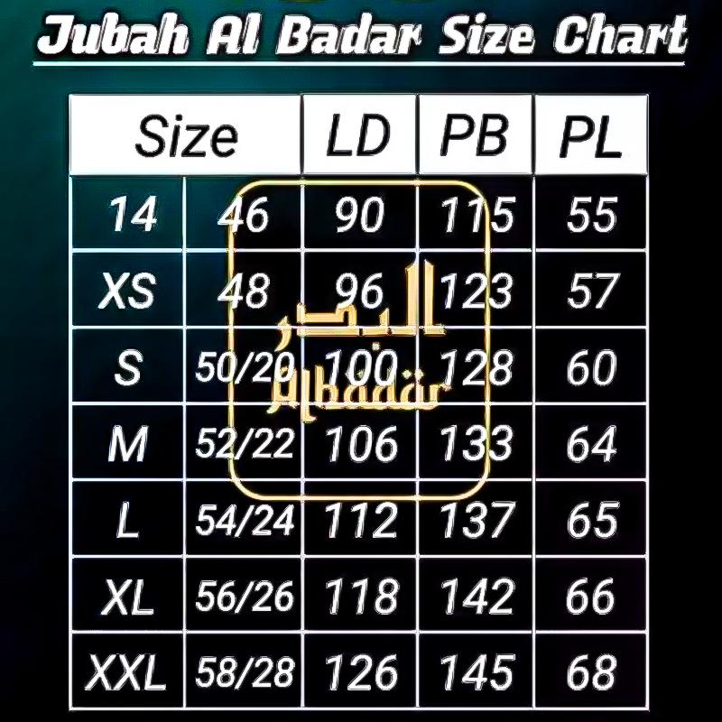 Product Introduction of Jubah Al-Badar Polyester Oblong Ikaf Gamis Pria Busana Muslim 0