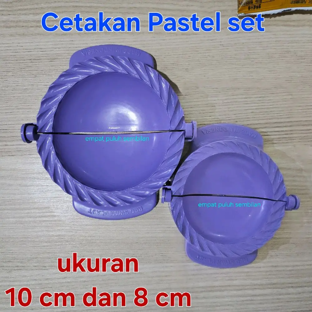 Cetakan Pastel Set Ukuran 10 cm dan 8 cm - Cetakan Kue Jalangkote Gyoza Dimsum Kitchenware untuk Pemula dan Profesional cireng
