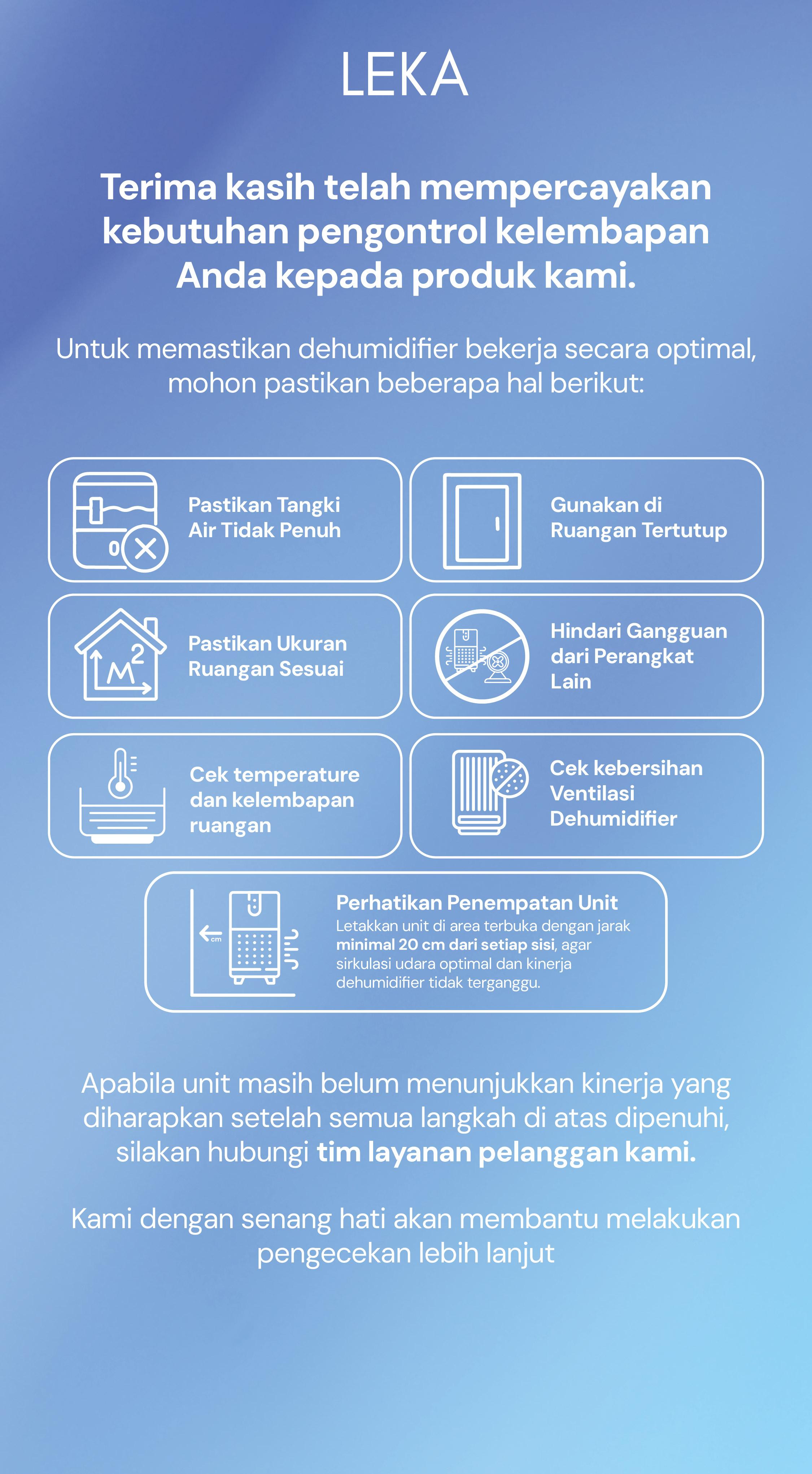 LEKA - DH6228 Super Dehum - Penyerap Kelembaban Udara