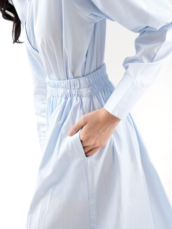 SWHeart - Seiza Skirt Rok Wanita Kekinian Panjang Midi 5