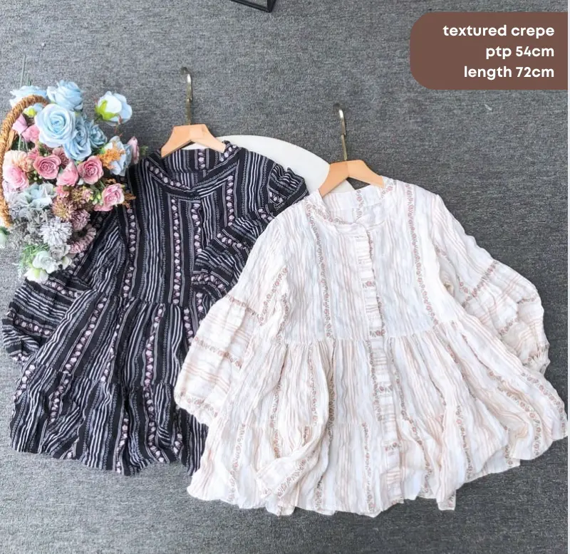 Wardah - gorgeous tiered top fits up to 2xl