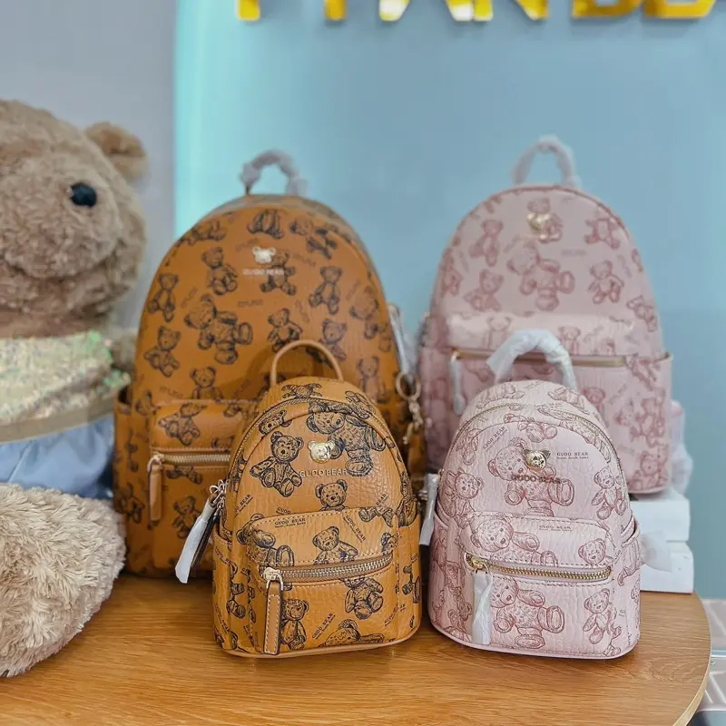 Balo Gấu fullsize SMLXL GUOO - TTWN BEAR chính hãng