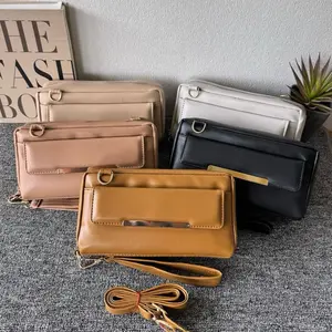 Dompet Wallet Wanita "FRIEDA" Dompet wanita tali panjang, Dompet Wanita Tali Selempang, Dompet Kembung Wanita