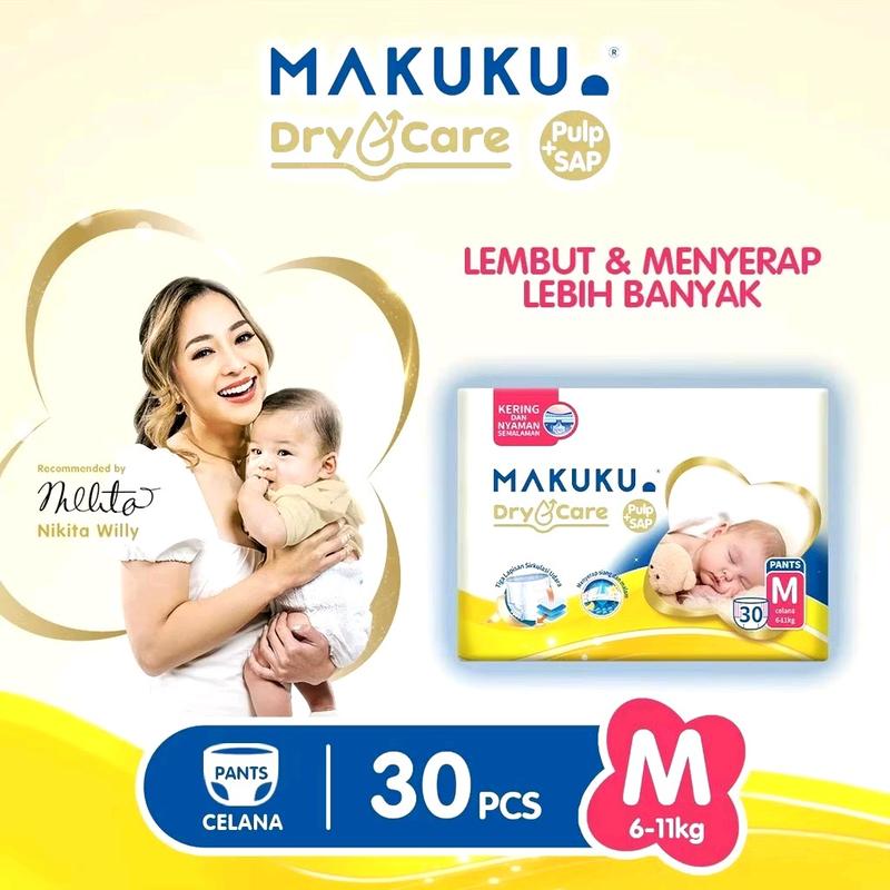 MAKUKU DRY CARE Pants M30 L28 XL24 Bayi Popok 7