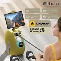 Gambar Rowing Machine iReborn Q8 - Alat Fitness Gym Olahraga Rumahan - Yellow dari IReborn Kota Administrasi Jakarta Utara 4 Tokopedia