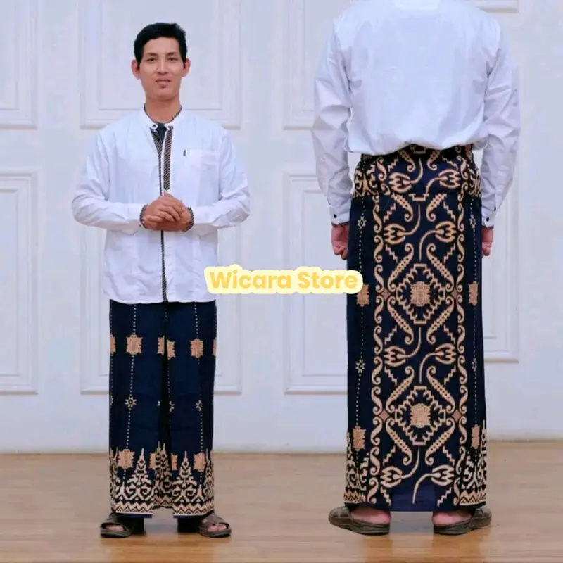 Rok Sarung Santri Pria Dewasa Wanita Muslim Motif Terbaru Batik aceh 5