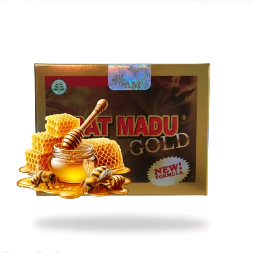 MADU ALAMI GOLD 100% ORIGINAL PRODUCT Herbal Asli Isi 10 Sachet@2kpsl Untuk Kesehatan Alami Madu Asli Dengan Kualitas Terjamin