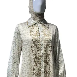 DRESS BUTIK MEWWAH KEKINIAN SET HIJAB dengan Desain Elegan dan Motif Unik untuk Tampilan Mewah Anda