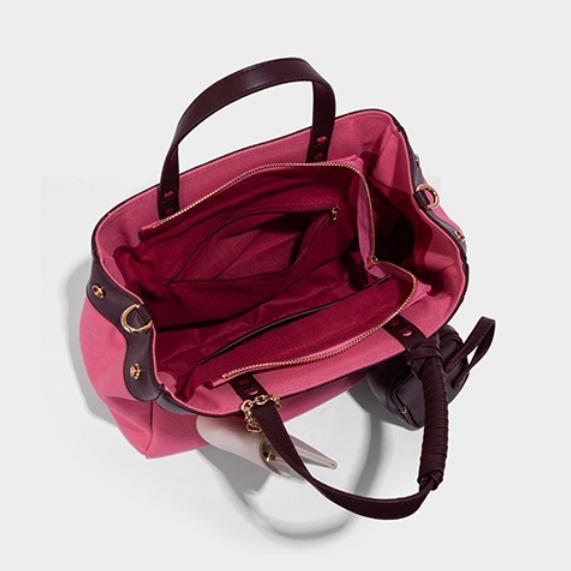 Envoy canvas satchel Tas Wanita Top Handle Tas cantik Tas Selempang
