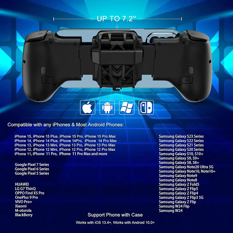 Mobile Gamepad Controller Pendinginan semikonduktor E -Sports Professional Pubg Genshin Zelda Wireless Accessories Joystick 5
