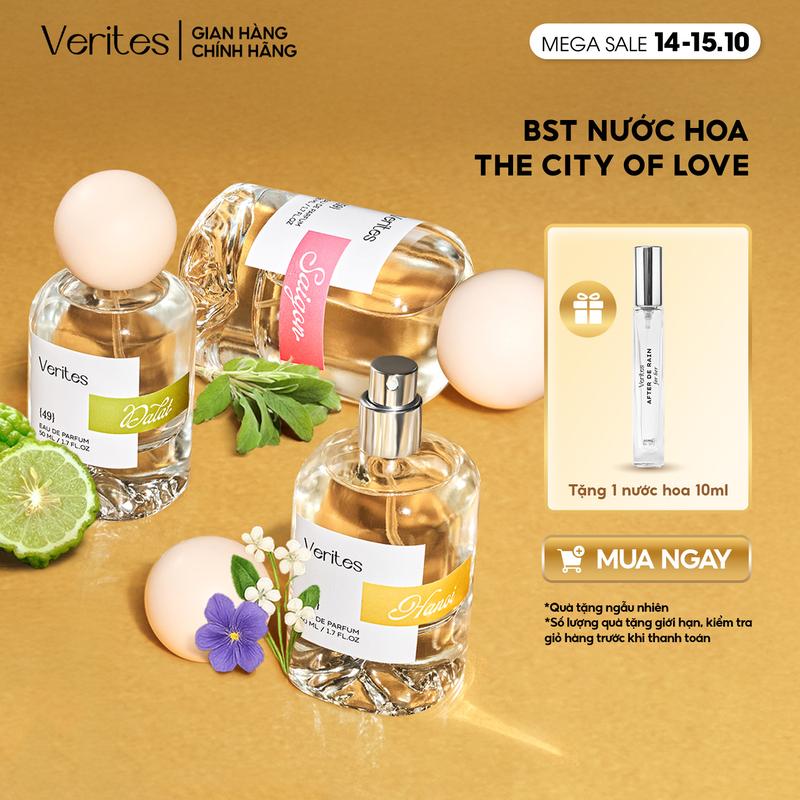 Bộ Sưu Tập Nước Hoa Verites - The City Of Love Collection The Truth In Dream 50ml EDP 20%