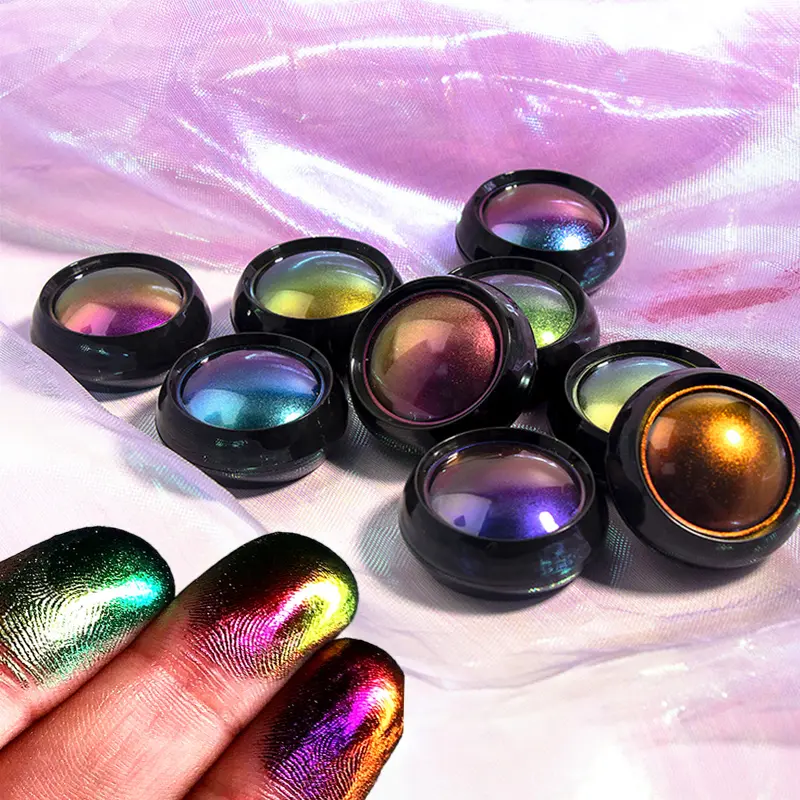 Monochrome Eyeshadow Metallic Glitter Eye Shadow Palette Powder Radiant Pigment Shiny Eyes Makeup Cosmetics Maquillage