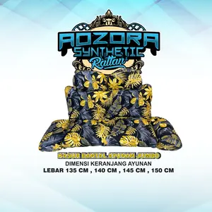 Kasur Bantal Ayunan Rotan Sintetis Jumbo Universal Lebar Ayunan 140 cm 150 cm 160 cm