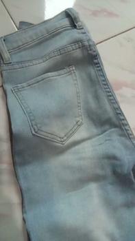 Product Review of Kivi Garment Jeans Cutbray Wanita Highwaist Jeans Cutbray Stylish, Cutbray Denim, Sentuhan Flare Klasik,Celana Wanita, Celana Panjang Stretchy (Melar) from o**a 1