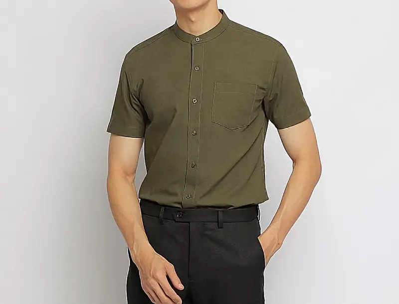Koko Pria Lengan Pendek Polos Simple Perfect Bahan Katun Best Seller Premium 3