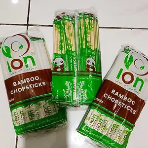ION Sumpit Bambu Import Premium isi 50 Pasang Non Tusuk Gigi Kualitas Terjamin