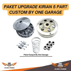 OG9 Paket Gaspol 5 Part (ALL HONDA MATIC) Full Upgrade CVT Kirian VARIO PCX BEAT SCOOPY SPACY GENIO Kampas Motor Roller Motorcycle