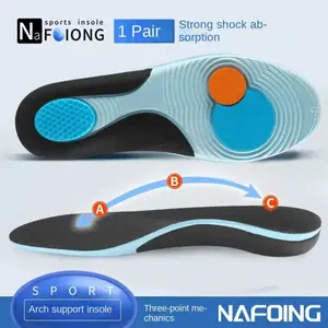Plantar Fasciitis Insoles Arch Support Inserts Women Men Orthotic Inserts for Shock Absorbing Plantar Fasciitis Insoles Dukungan Arch Masukkan Wanita laki-laki fiber carbon alas kaki Shoe