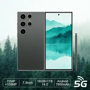 [COD Express 30 Menit] HP S 25 Ultra Android 14 Layar 7,3 Inci 8000mAh 72MP+108MP 16GB+1TB 5G Handphone Gaming Cuci Gudang + Free Earbuds TWS & Power Bank & Smart Tag