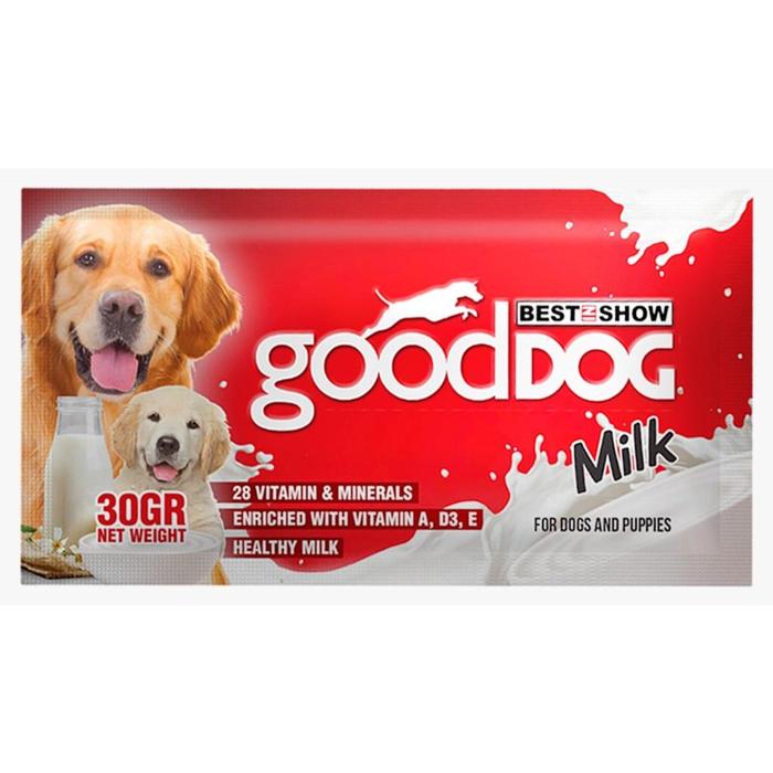 Gambar Best In Show Good Dog Milk 30gr dari bestinshow.id Kota Administrasi Jakarta Utara Tokopedia