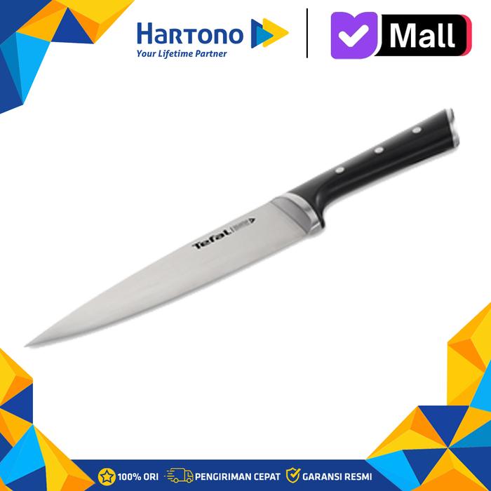 Gambar Tefal Ice Force Pisau Dapur Professional Stainless Steel Chef Knife 20cm K2320214 dari MyHartono Kota Administrasi Jakarta Selatan Tokopedia
