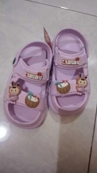 Product Review of (8002K-4/T-4) Sandal Let Jokixx Eva Anak Perempuan Karakter  Pop Mart Labubu Coconut Ban 2 Super Kiyowo Empuk Nyaman / Ukuran 24-35 from N**a 1