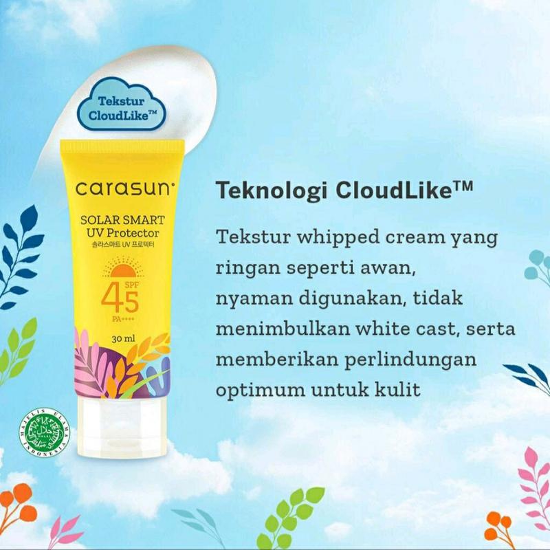 Carasun Solar Smart UV Protector SPF45 PA++++ 30ml 3