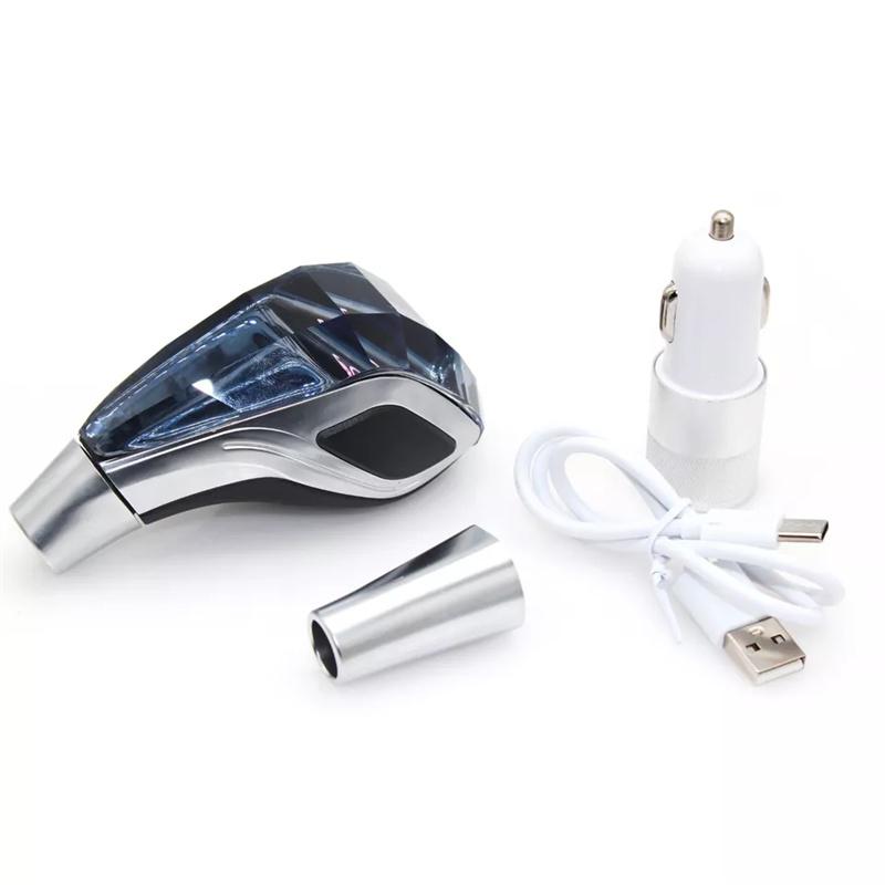 Car decoration Crystal Handle Gear Shift Knob with LED For Toyota Universal Accessories 3