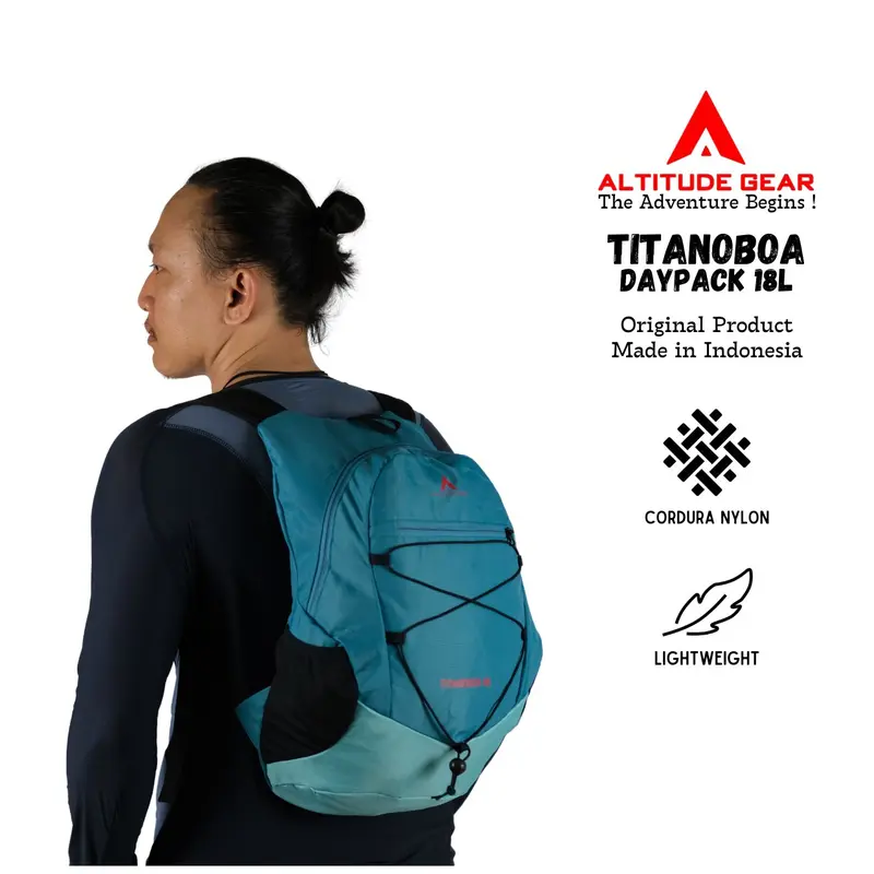 Altitude Gear Titanoboa 18L Tas Summit Ransel Lipat Multifungsi Portable Ultralight 0
