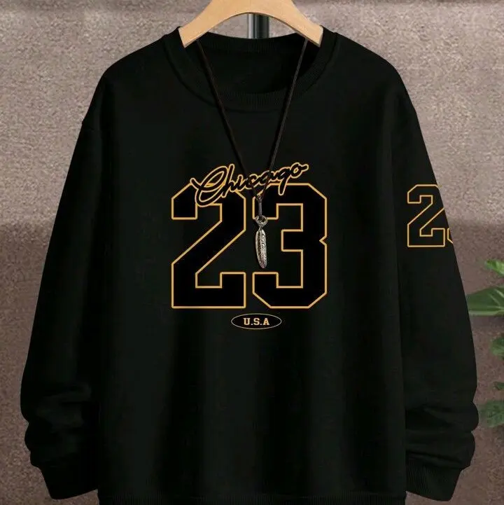sweater oversize pria Wanita Bigsize S-6xl Hoodie Unisex Distro Fleece Crewneck Sweatshirt Zipper Cowok Oblong Hitam Keren Logo Panjang Lembut Nyaman Varsity jaket murah