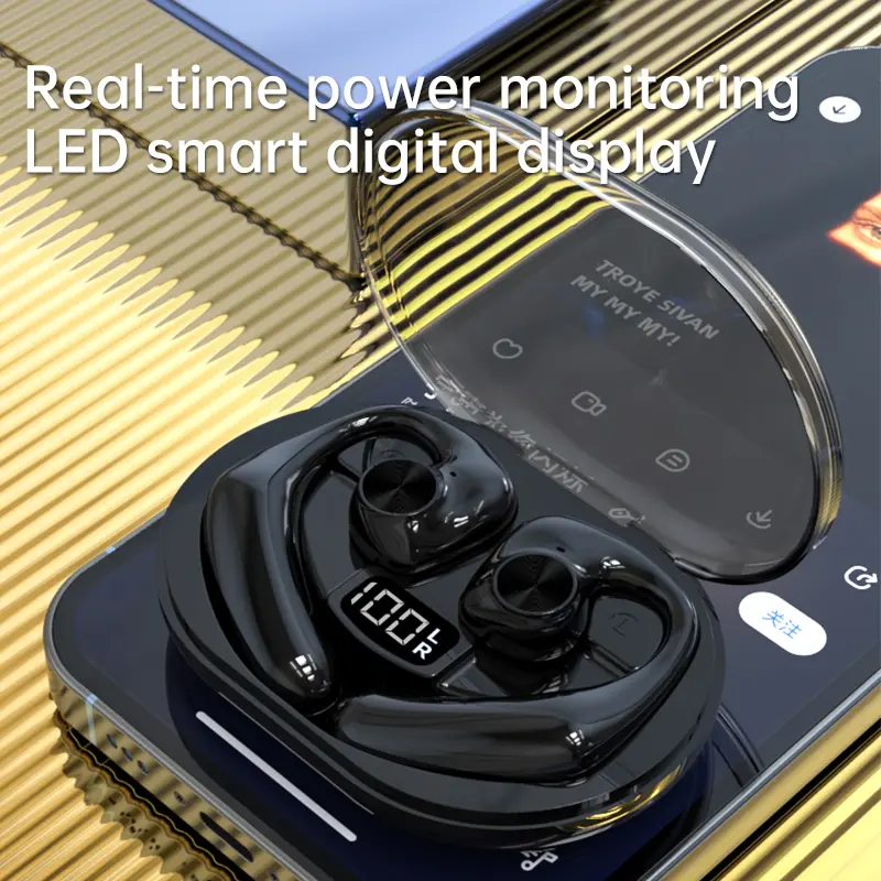 Tai Nghe Bluetooth Không Dây JOENEL J11 TWS Màn Hình LED Micro Tích Hợp Tai Nghe Thể Thao Âm Thanh Nổi HiFi Tai Nghe Mở Chống Nước 6 Giờ Cho Điện Thoại Di Động 3