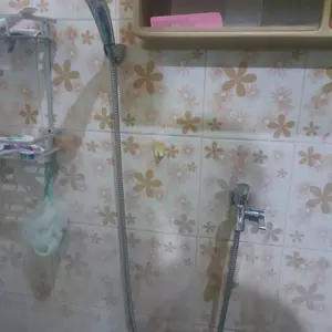 4 IN 1 Paket Kran Besi Tahan Karat Plus Hand Shower 300 lubang komplit Keran Air Selang