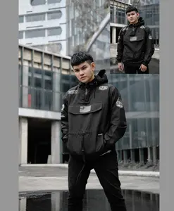 JAKET PRIA - JAKET CAGOULE - JAKET SALVIO HEXIA - JAKET KANTONG DORAEMON