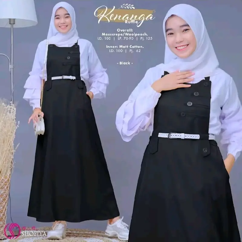 OVERALL KIRANA TERMURAH / OVERALL KEKINIAN / ATASAN WANITA / FASHION MUSLIM TERBARU / GAMIS WANITA MUSLIMAH / OVERALL JUMPSUIT WANITA/GAMIS WANITA TERMURAH / GAMIS REMAJA / OVERALL REMAJA KEKINIAN / ATASAN WANITA TERBARU 2