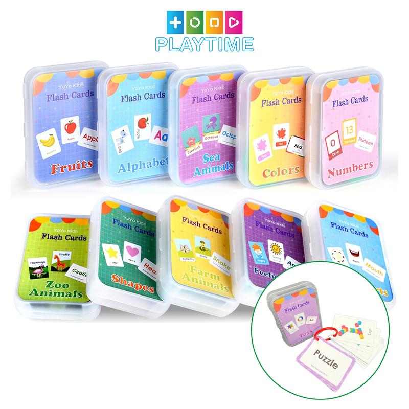 Early Learning Flash Card Kad Imbas Preschool/Toddlers With Box ...