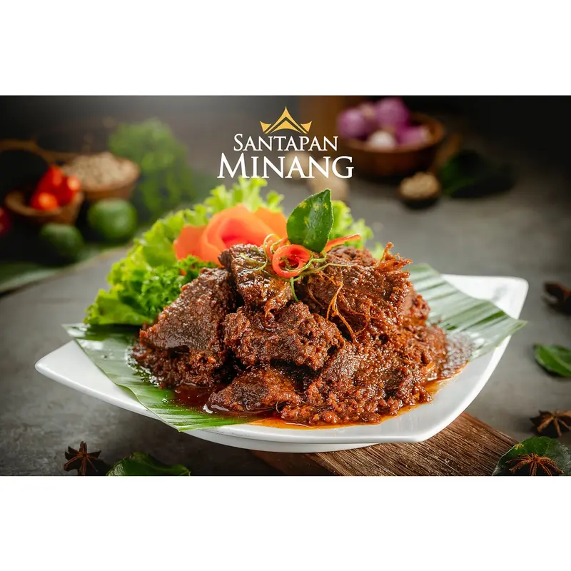Santapan Minang Paket Salero Dua Rendang Daging Sapi 1
