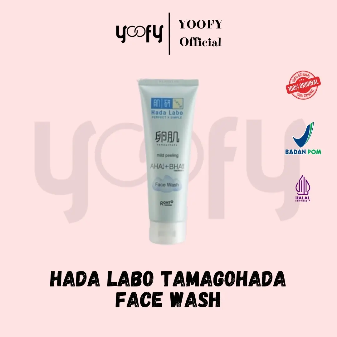 Hada Labo Tamagohada Mild Peeling Face Wash 50g  | 100 gr