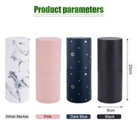 Gambar Brush Holder Makeup Tempat Wadah Brush Makeup Travel | Tempat Brush Make Up Dengan Tutup | Tempat Kuas Make Up | Brush Organizer Tabung Waterproof - Black dari nihonmart.id Kota Cimahi 2 Tokopedia