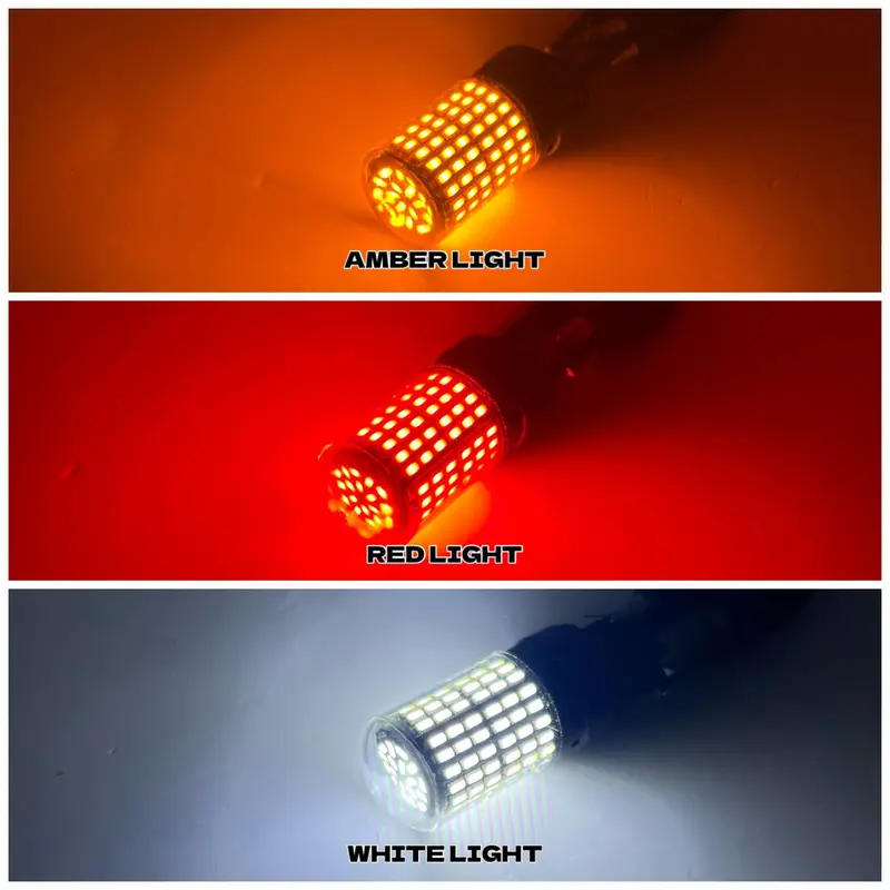 LAMPU LED SEIN 1156 CANBUS / NO HYPER FLASH / BA15S / BAU15S 144 SMD PCS Bayonet 1