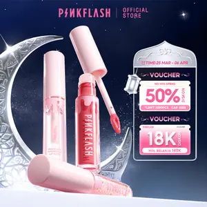 [Official]PINKFLASH Crystal Jelly Hydrating Lip Gloss Smooth Non-Sticky Plumping Look Healthy Moisturizing Glow PFL34