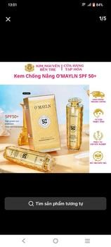 Product Review of Kem Chống Nắng O’MAYLN SPF 50+ Làm Sáng Da, Bảo Vệ Da from L** T**m 0