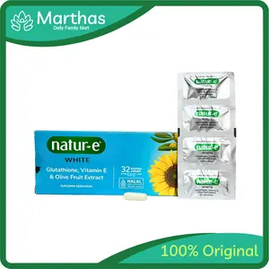 NATUR-E WHITE 16/32 SOFT CAPSULE - GLUTATHIONE - MEMBANTU MEMELIHARA KESEHATAN KULIT