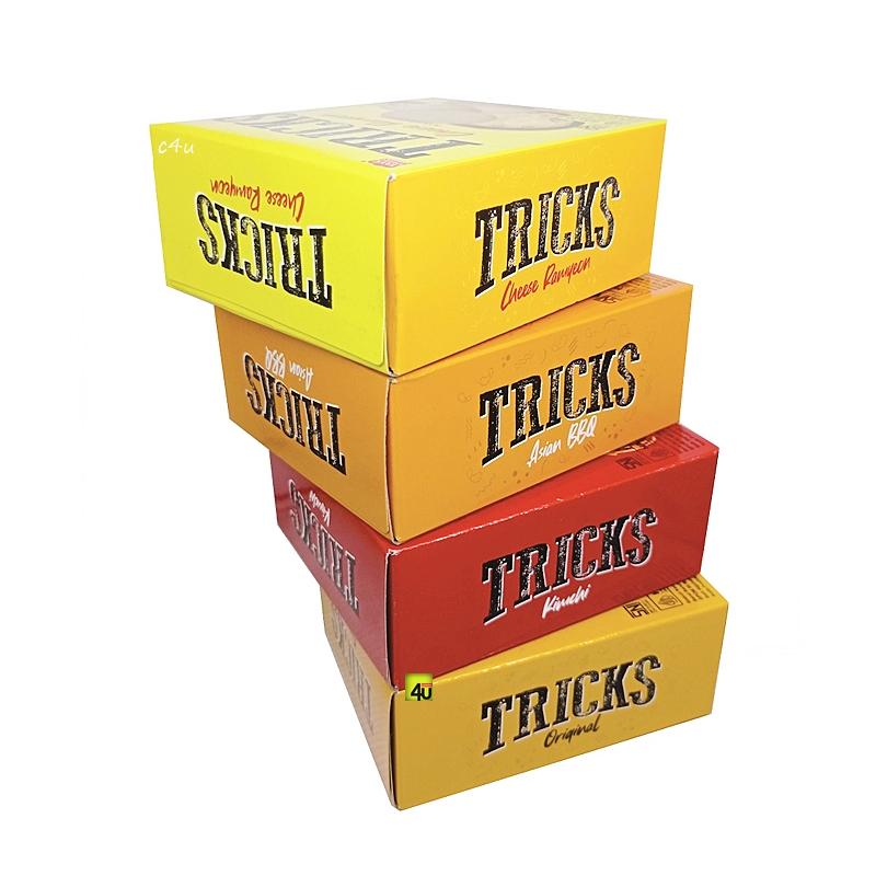TRICKS - Baked Crisps Potato Biscuit - 1 kotak 1