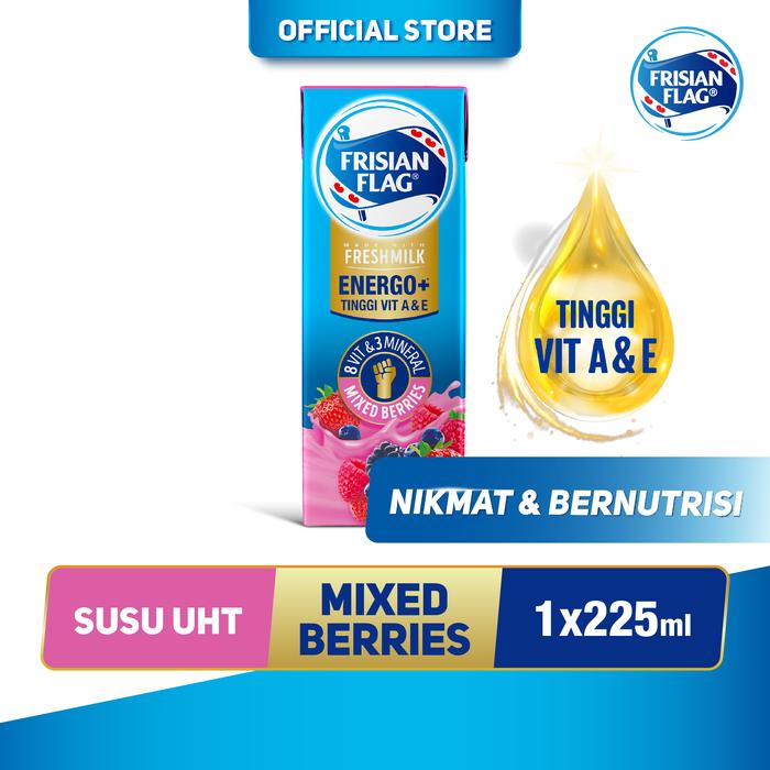 Gambar Frisian Flag Energo+ Susu UHT Mixed Berries 225ml dari Frisian Flag Official Store Kab. Tangerang Tokopedia