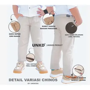 Celana Chinos Anak UNOKIDS | Celana Panjang Anak | Chinos UNKD / Chinos Anak