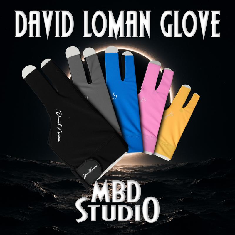 David Loman Găng Tay Bida Cao Cấp - Chất Liệu 82% Vải Lụa & 18% Vải Lưới - Thoải Mái & Thoáng Mát - Free Size - Hàng Chính Hãng MBD.Studio