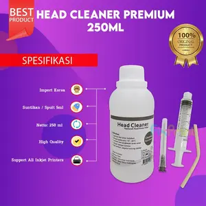 Terlaris Head Cleaner Dtg 100Ml Premium Epson Cairan Pembersih Print Head Good Quality