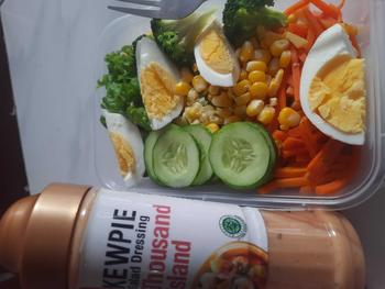 Product Review of KEWPIE SALAD DRESSING SAUS SIRAM 200 ML WIJEN SANGRAI CAESAR THOUSAND ISLAND SOY SAUCE SPICY TOMATO from c**s 0